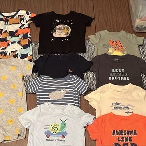 Bundle of boys tops. Mostly 18month